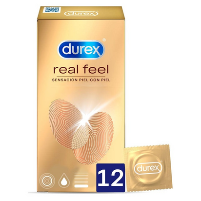 Durex Preservativos Real Feel 12 Unidades